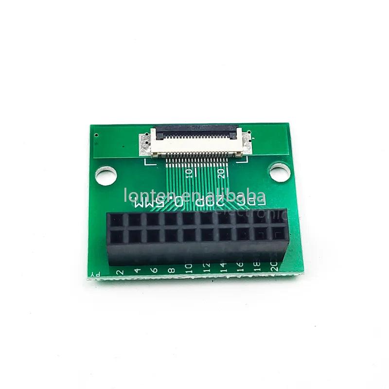 Custom FFC/FPC 0.5mm Connector SMT Adapter to DC3 Female Header 2.54mm Pitch Through Hole Cable 6 8 10 12 20 24 30 40 PIN Manufacturer