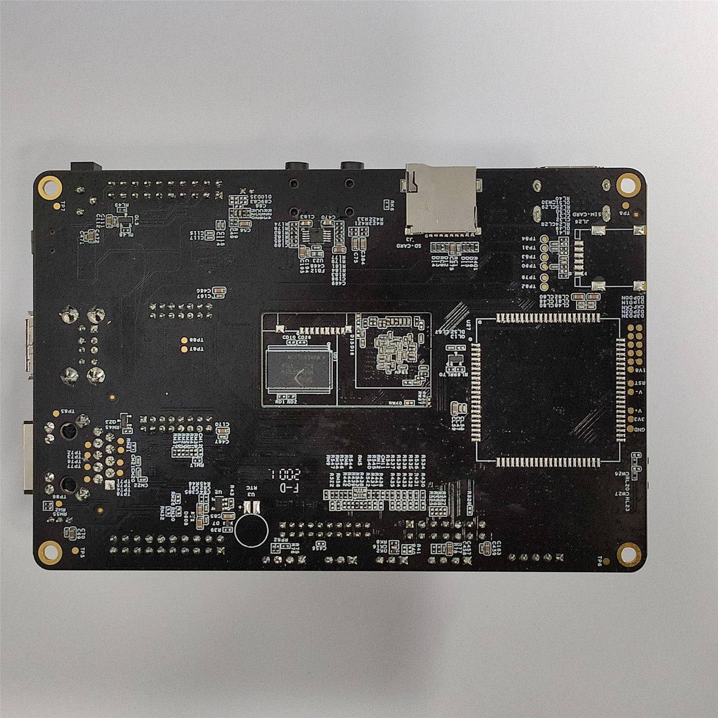 V536 Artificial Intelligent Video Processing Development Board Allwinner  A7 Dual Core 4K Custom PCB pcba yellow customize