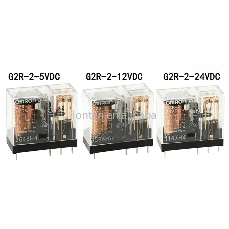 Custom 1PCS Relay G2R-2-5VDC G2R-2-12VDC G2R-2-24V G2R-2 12VDC Power relays 5V/12V/24V 5A 8PIN Manufacturer