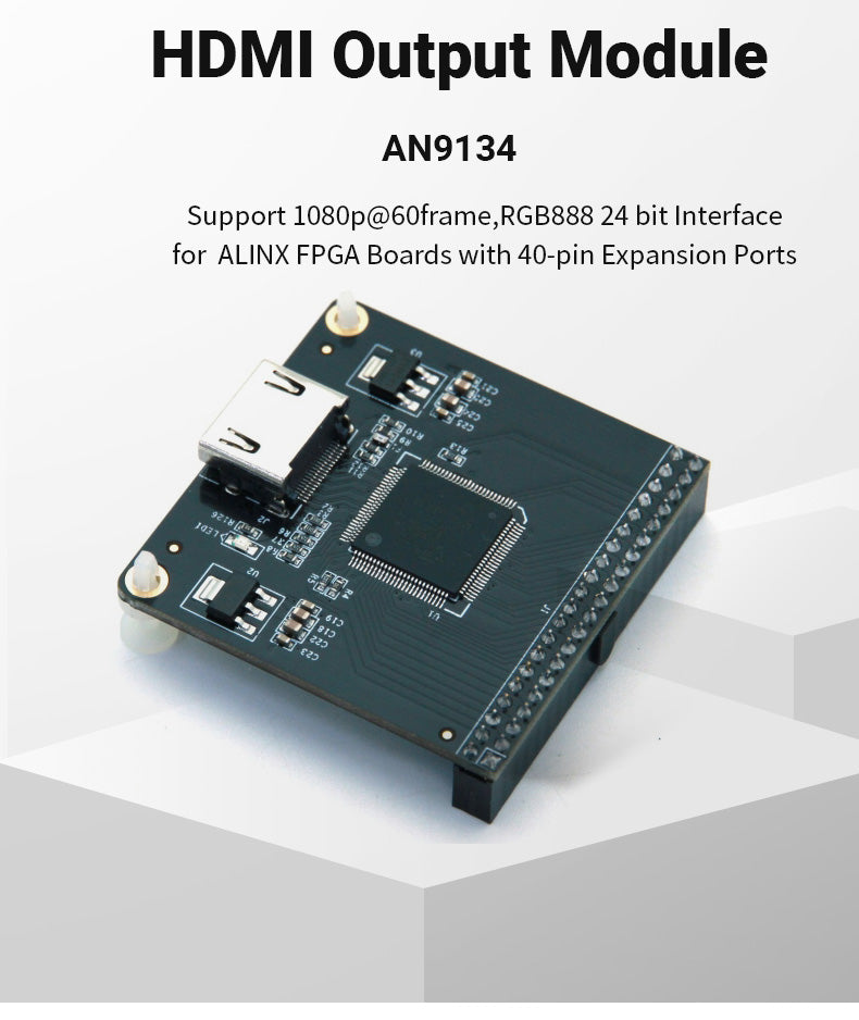 AN9134: Output Module for FPGA Board 1080P 60 Custom PCB pcba 3g speedometer pcba