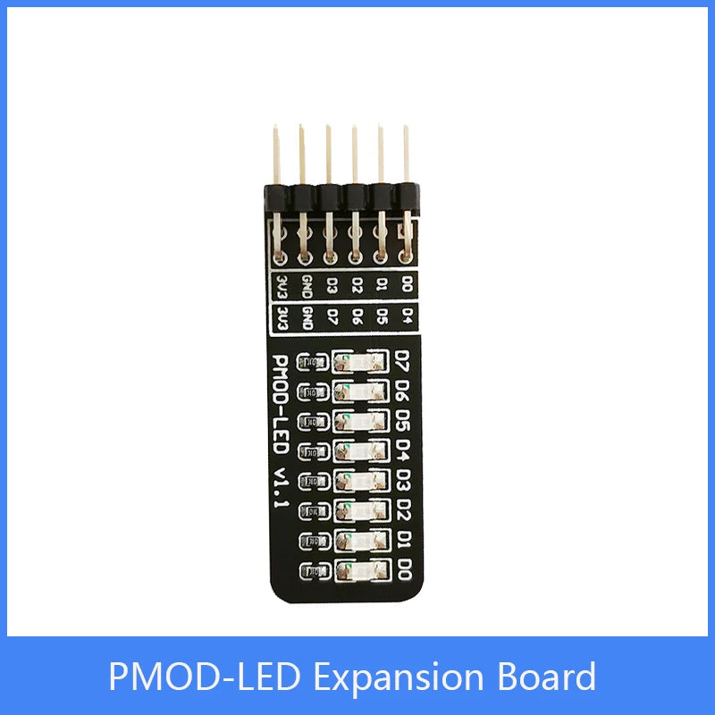 Custom PMOD-LED Expansion Board ICESugar FPGA Expansion Module Standard PMOD Interface 8 bit LED Manufacturer