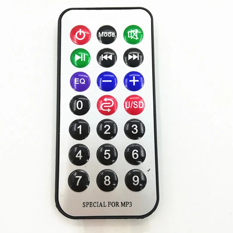 Custom Lonten 1pc 12V MP3 USB TF Radio Car Speaker Subwoofer Learning Board IR Universal Wireless Remote Control Manufacturer