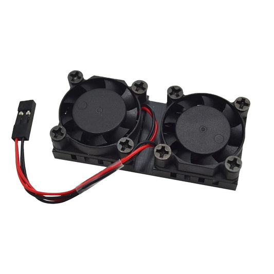 Custom Hot Dual Fan Optional Version Heatsink Cooler with Double Cooling Fans For Raspberry Pi 3 B Plus / 3 B Manufacturer