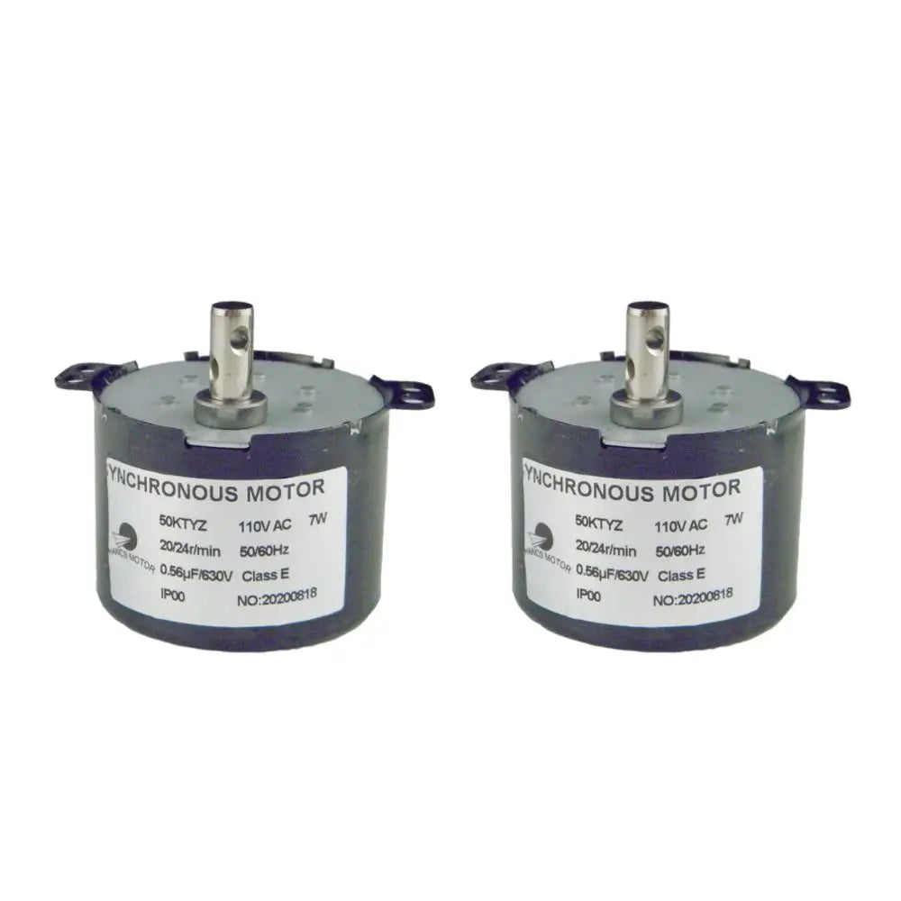 Custom Geared Motor Synchronous 50KTYZ 110V 20-24RPM Large Torque Small Motor Low Speed Mini Gearbox Manufacturer