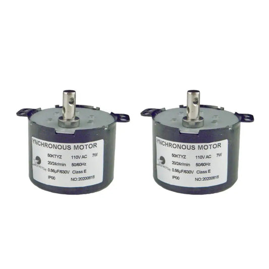 Custom Geared Motor Synchronous 50KTYZ 110V 20-24RPM Large Torque Small Motor Low Speed Mini Gearbox Manufacturer