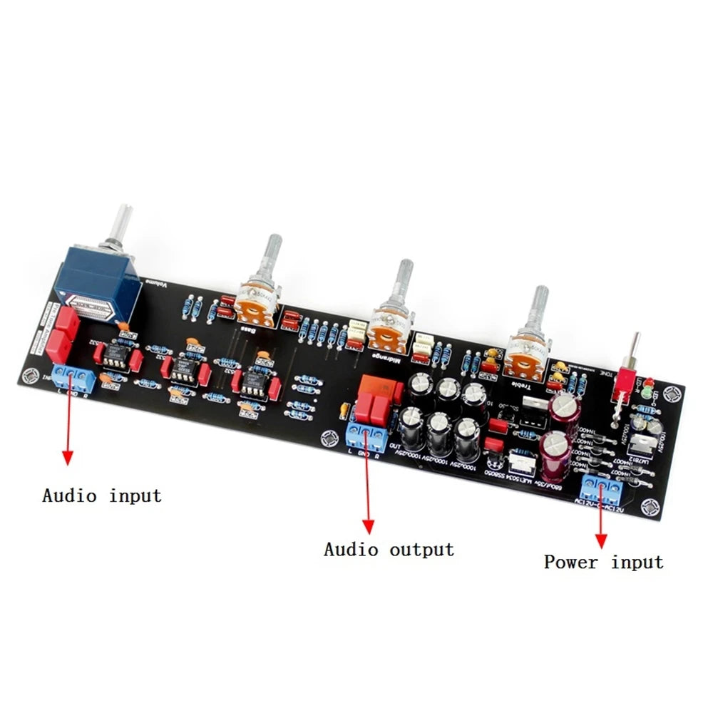 Custom A8 Luxury Tone Board JRC5532+ALPS27 Type Potentiometer Preamplifier modules Manufacturer