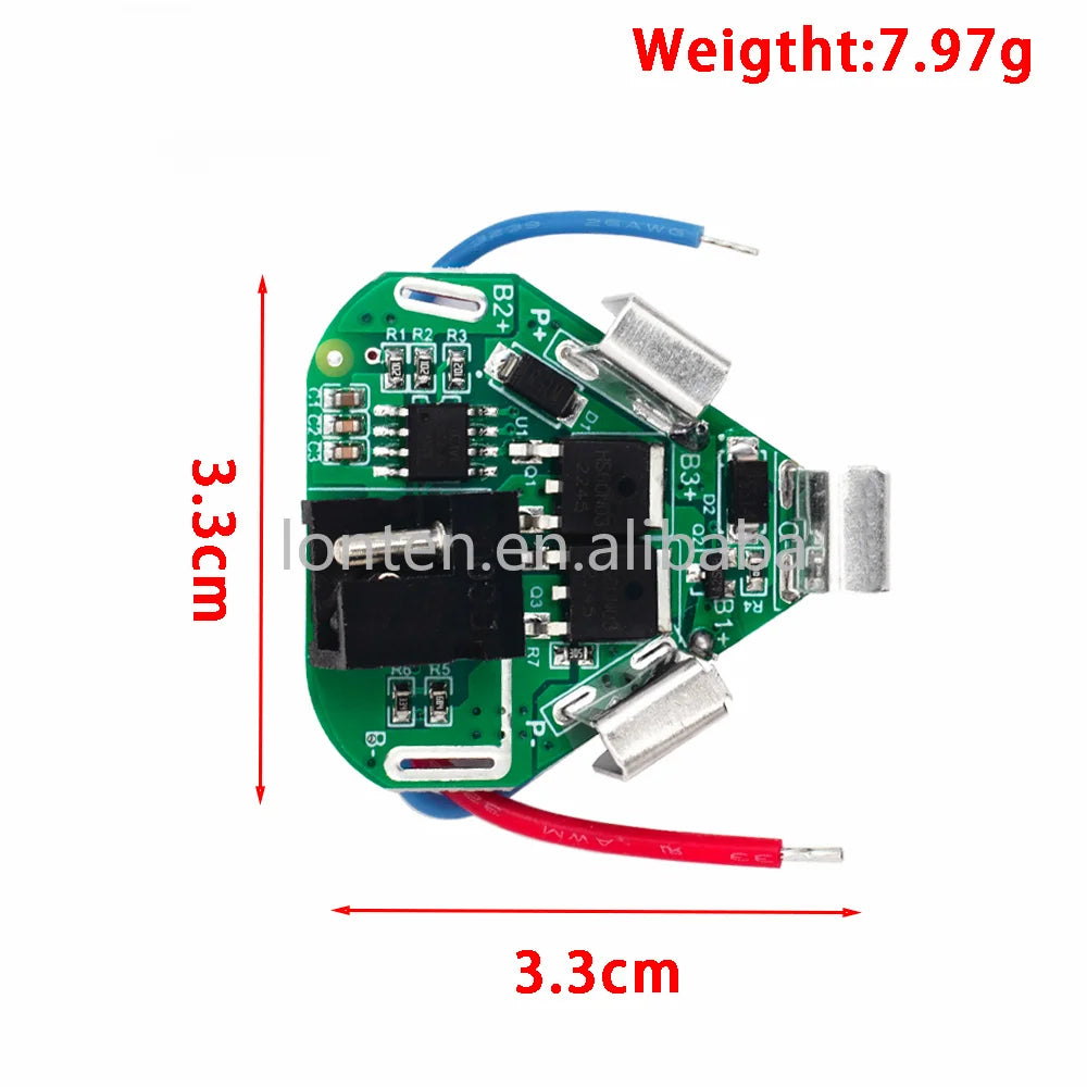 Custom 3S 12.6V 6A BMS Li-ion Lithium Battery Protection Board 18650 Power Bank Balancer Battery Equalizer Board for Electric Drill Manufacturer