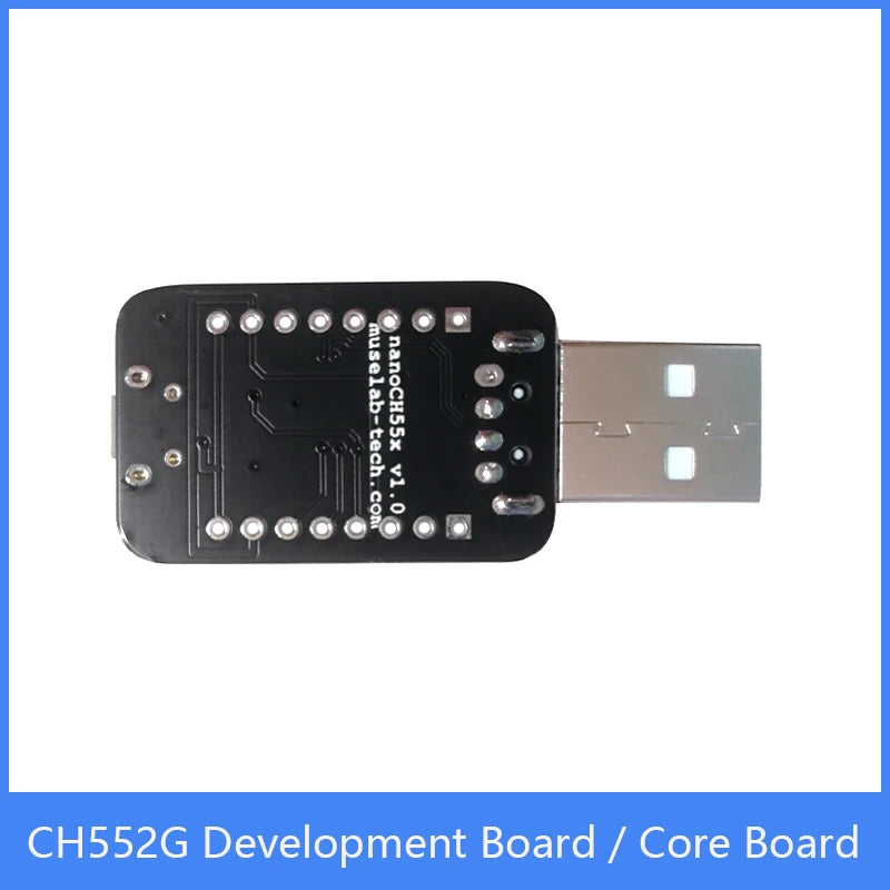 Custom CH552G Development Board / Core Board 8051 USB Microcontroller CH551G / CH552G / CH554G WCH Manufacturer