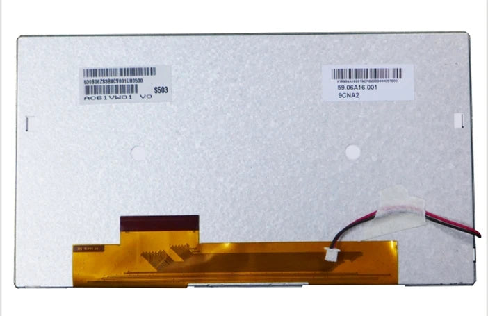 Custom 6.1 Inch A061VW01 V0  C061VW01 V0  LCD Display Screen Panel Car Navigation DVD Manufacturer