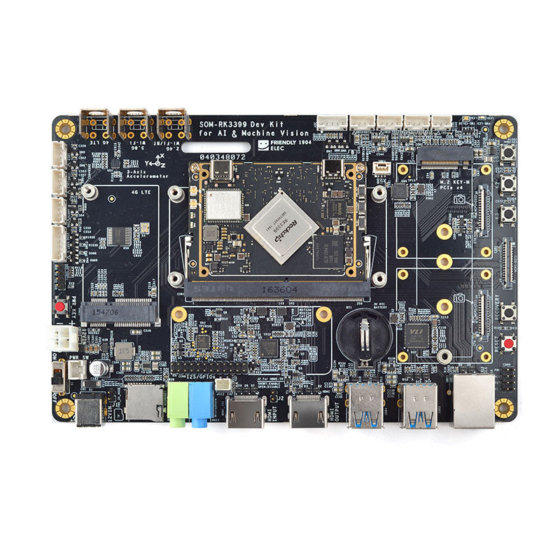 Custom Friendly SOM-RK3399V2 core board, 4GB memory 16GB flash memory IN dual MIPI dual frequency WiFi Custom PCB lorawan pcba