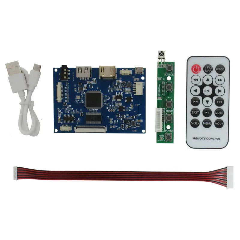 Custom 8 Inch 1024*600 LCD Screen Display Monitor Driver Control Board U Disk HD For Raspberry Banana/Orange Pi Mini Computer PC Manufacturer
