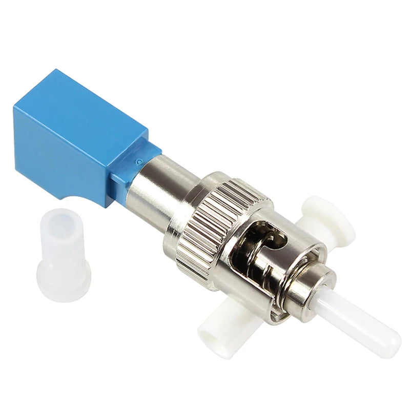 Custom 5PCS LC-ST adapter Connecter Optical fiber adapter Fiber Optic ST-LC Male-Female Hybrid Adapter Fiber coupler Manufacturer
