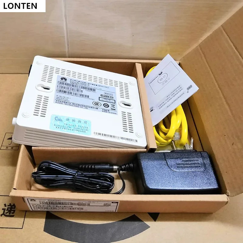 Custom 100% Original New HW HG8120C 2FE +1PORT FTTH GPON ONU fiber modem HG8120C Viop TEL GPON ONU Router Manufacturer