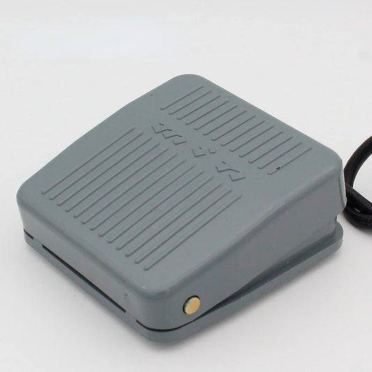 Custom Promotion! 0-400V Footswitch Foot Momentary Control Switch Electric Power Pedal SPDT Grey Manufacturer