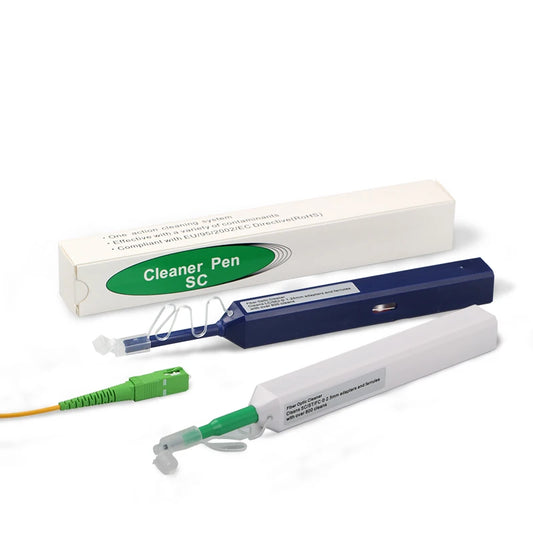 Custom Ergonomic Fiber Cleaner Optic Fiber Cleaner Fiber Optic One-Click Cleaner Fiber Screen Cleaner 2.5mm (SC,ST,FC)800+ cleanings Manufacturer