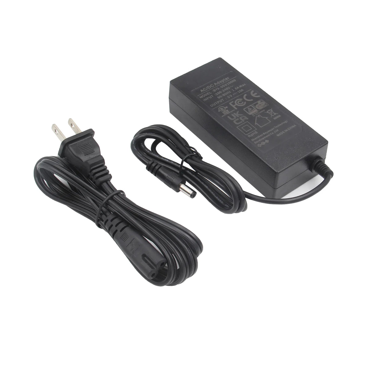 5V 10A Power Adapter Power Supply DC 5.5*2.1mm Jack for Raspberry Pi 5 and X1011 Board