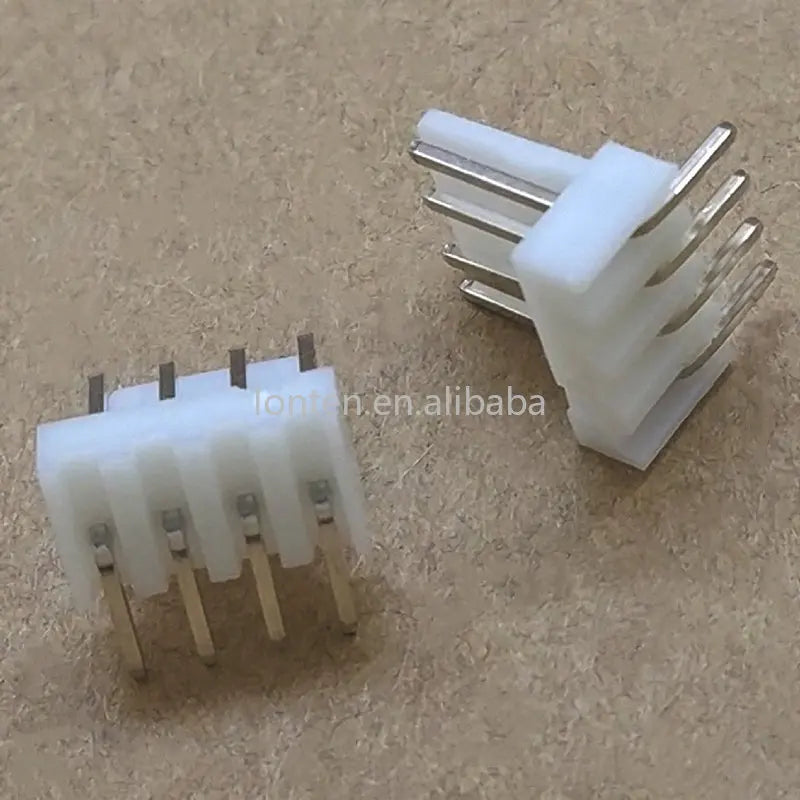 Custom 50pcs/lot KF2510 Male Connector Right Angle Pin Header 2AW 3AW 4AW 5AW 6AW 7AW 8AW 9AW 10AW 2510 2.54MM Manufacturer