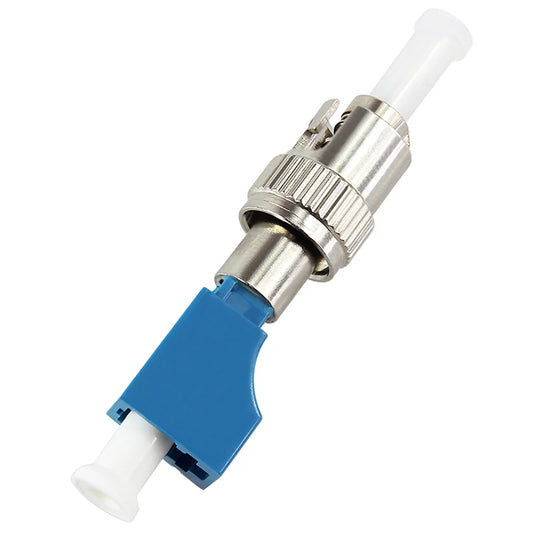 Custom 5PCS LC-ST adapter Connecter Optical fiber adapter Fiber Optic ST-LC Male-Female Hybrid Adapter Fiber coupler Manufacturer