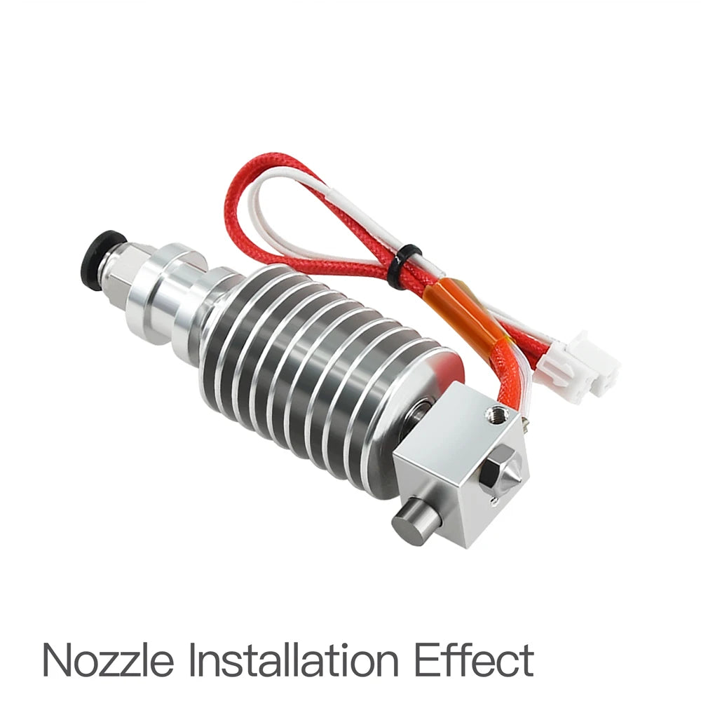 Custom E3DV6 Nozzle Stainless Steel Nozzle M6 Threaded For E3DV6 Print Head Extruder 1.75mm Filament 3D Printer Print Head Manufacturer