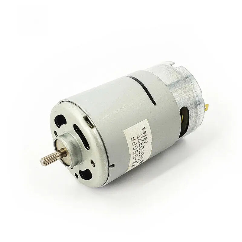 Custom Micro 38mm RS-550PF Motor DC 12V-24V 18V 20000RPM High Speed High Power Torque Spined Shaft for Electric Drill Tool Manufacturer