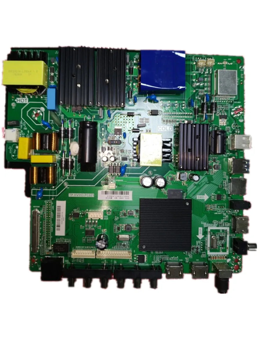 Custom Pcba TP.HV553.PC821 4K WiFi network TV motherboard 4 core chip 1GDDR+8G EMMC Send remote control Manufacturer