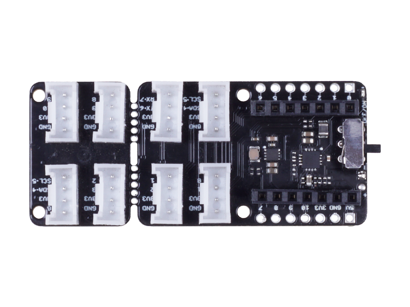 Grove Shield for Seeeduino XIAO - with embedded battery management chip  Custom PCB guitar amp pcba pcba router wifi customize