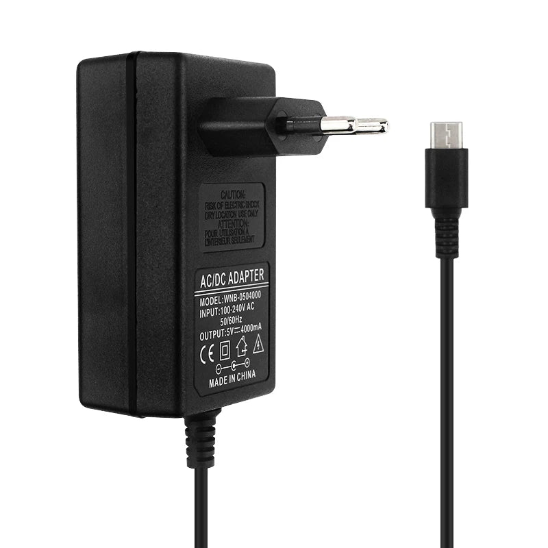 Raspberry Pi 5V 4A 100-240V USB Type C Power Supply EU/US Plug for Orange Pi 4 3 LTS Jetson Nano 2GB