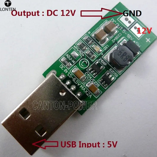 Custom TB376 USB DC 5V to 12V DC-DC Boost Converter Step Up Module for Monitor Camera LED DVR Manufacturer