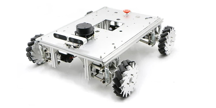 Custom PCBA McNam-wheeled intelligent car ROS robot SLAM Lidar Jetson Nano visual navigation Manufacturer