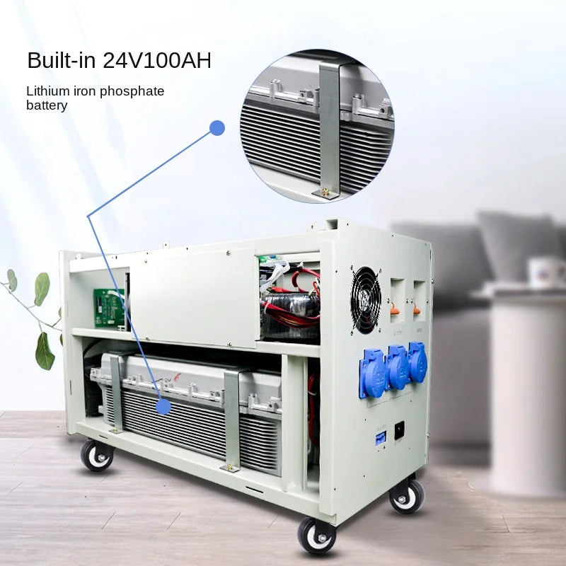 Custom Solar Generator Household 220v Full Set Off-grid 1000wmppt Controller Full Power Built-in Lithium Battery Manufacturer