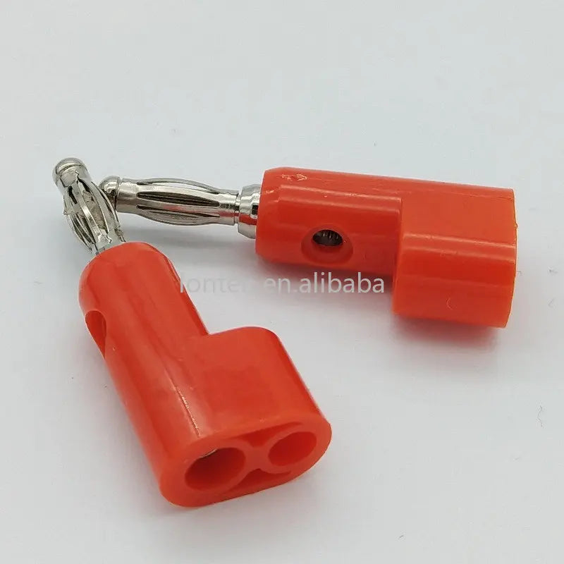Custom Custom 4mm Bending Banana Jack Plug Socket for Binding Post Test Probes Terminal Connector The Shape Electrical Connecting Tool Manufacturer