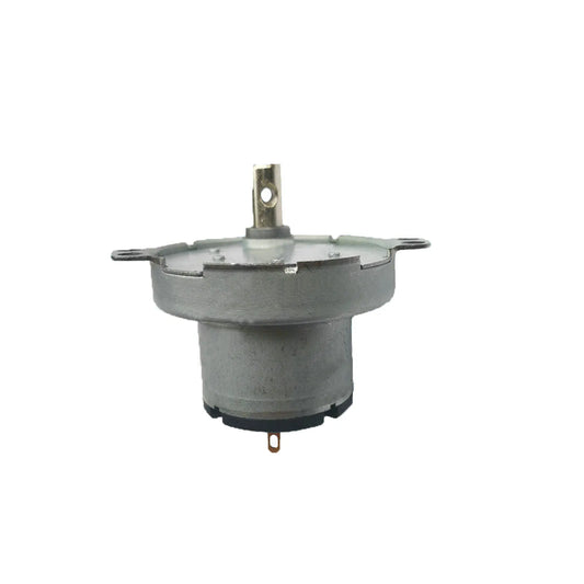 Custom JS-520 Electric Motor 5RPM 6V  DC Double Flat Shaft High Torque Microwave Micromotor POM Plastic Gear Gearbox Manufacturer