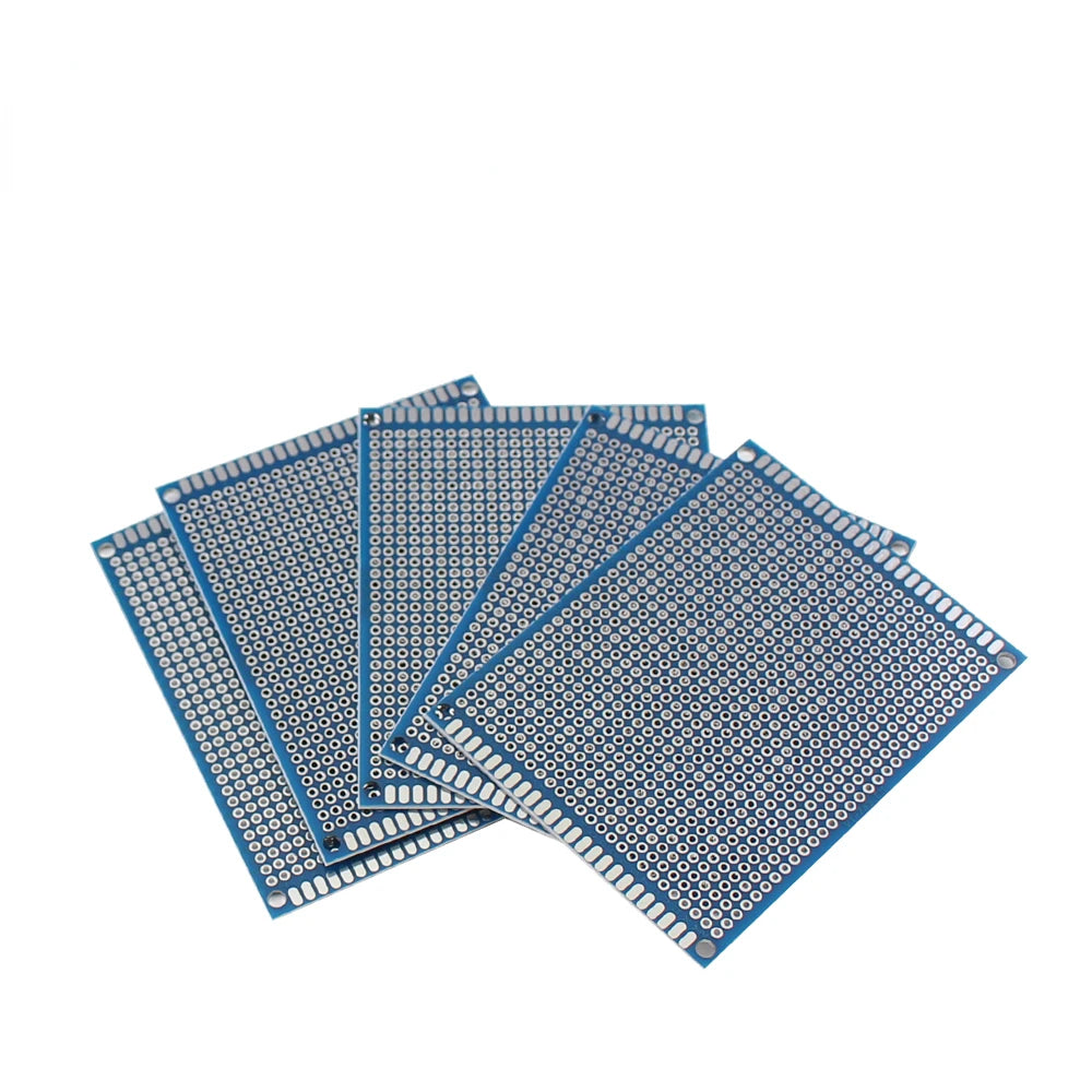 Custom Veroboard Stripboard 5X7CM 2.54mm PCB Price Protoboard Circuit Board PCB Prototype Single Side Copper PCB Plate Manufacturer