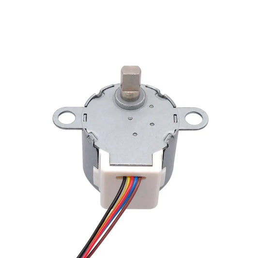 Custom DC Stepper Motor 24BYJ48 5V 2W Step Gear motor For Heating Shaking Head Mobile Phone Bracket Fan Shaking Head Motor 6 rpm Manufacturer