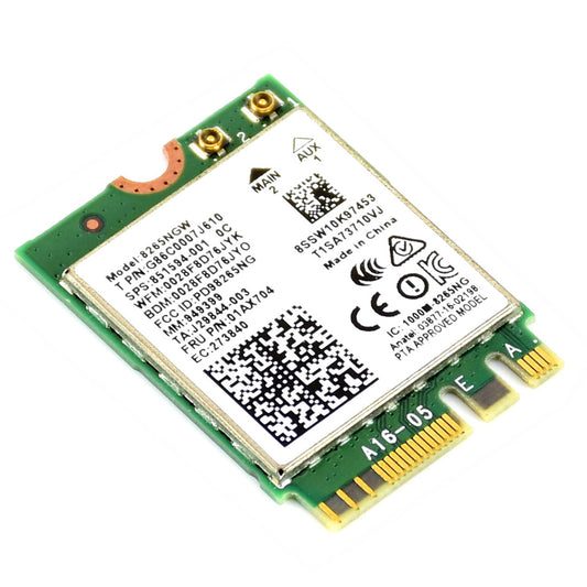 AC8265 Wireless NIC for Jetson Nano 2.4G / 5G WiFi /  4.2 Support Linux, Windows 10/8.1/8/7 Custom PCB hairdressing equipment pc