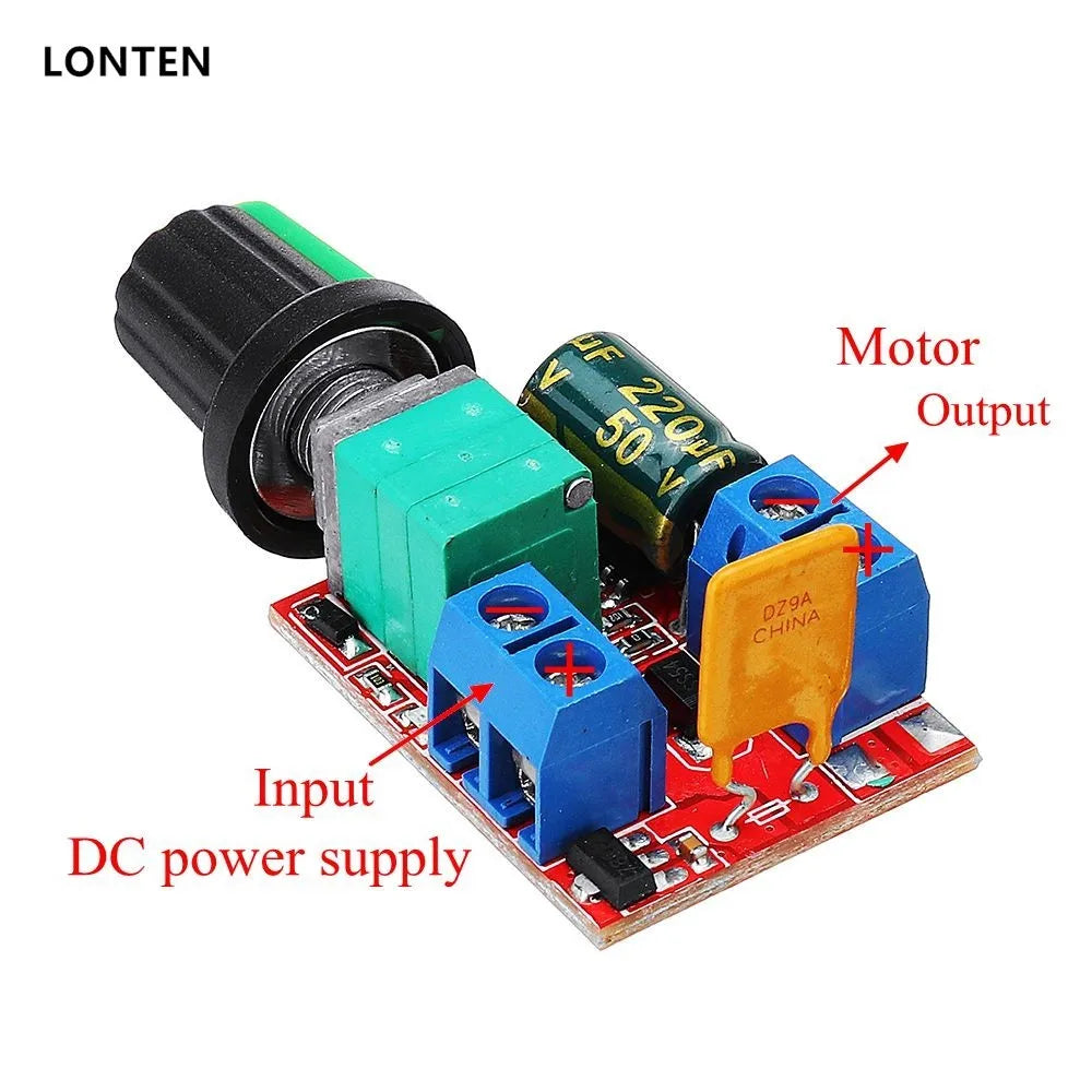 Custom Custom DC Motor PWM Speed Controller Module pcb assembly led pcb circuit board manufacturer pcba Manufacturer