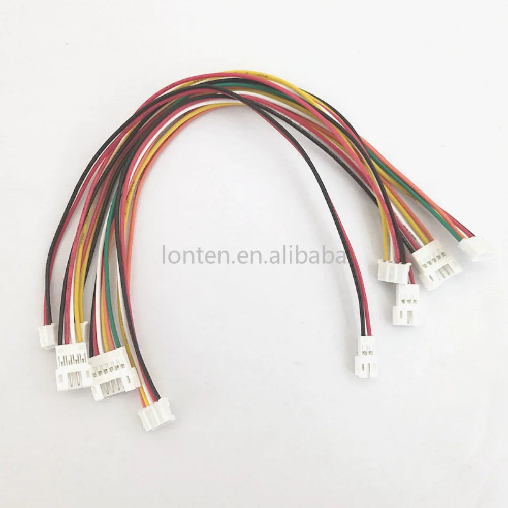 Custom 5pcs PH2.0 Extension Line 2/3/4/5/6p PH 2.0mm Male To Female Connector With Cable 10/20/30cm 26AWG Manufacturer