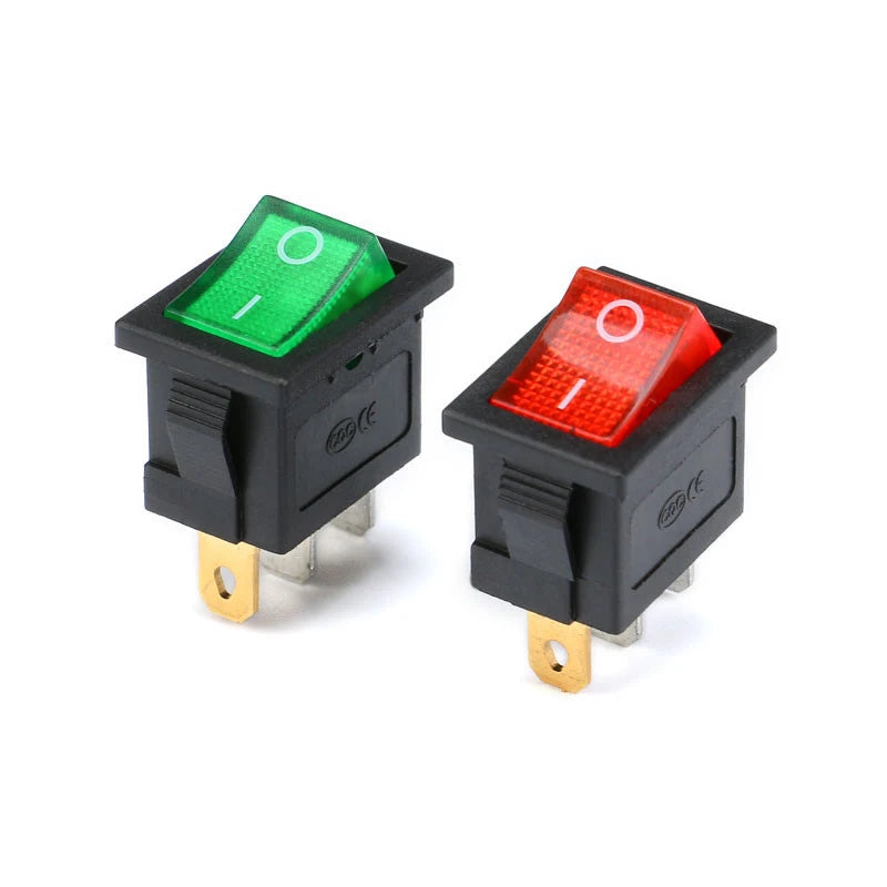 Custom XL601 series ship type/round rocker power switch button switch accessories 2/3/4/6 feet with light Manufacturer