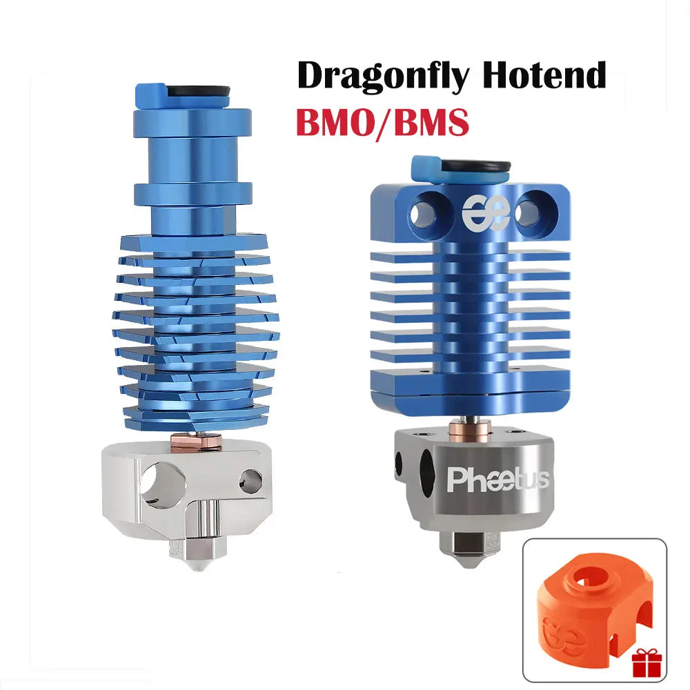 Custom Dragonfly Hotend BMO BMS Bi-metal Heat Break Plated Copper Dragon Titan DDB Extruder 3D Printer Parts For Ender 3 V2 CR10 Manufacturer