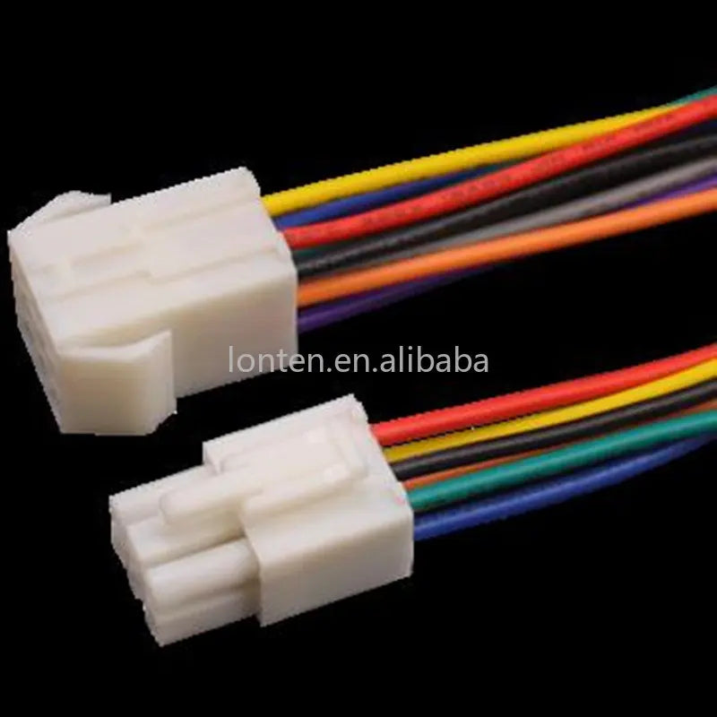 Custom 1 Pair EL 4.5mm EL4.5-2P/3P/4P/6P Male Female Connector Connecting with Wire Cable 15cm 20AWG Manufacturer