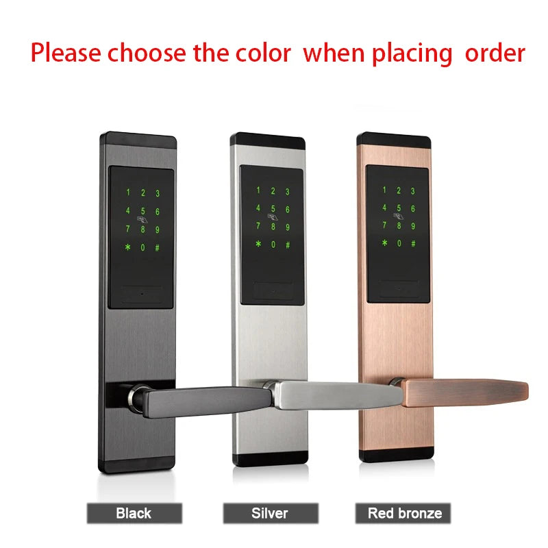 Custom Home Electronic Electric Tuya APP Wifi Smart Lock,Digital Biometric Fingerprint Door Lock Manufacturer