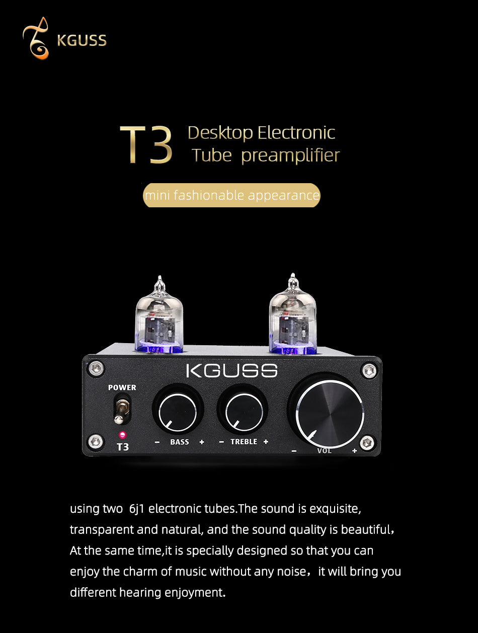 Buffer bile HiFi 6J1 Tube amp Stereo tube Amplifier small stereo amp NE5532 With Treble Bass Tone Home Theater Tube amplifier