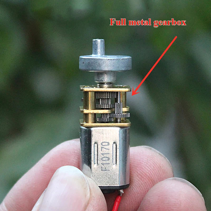 Custom Mini Micro N20 All Metal Gearbox Gear Motor DC 3V-6V 3.7V 5V Slow Speed Eccentric Rocker Shaft for For Electric Fingerprint Lock Manufacturer