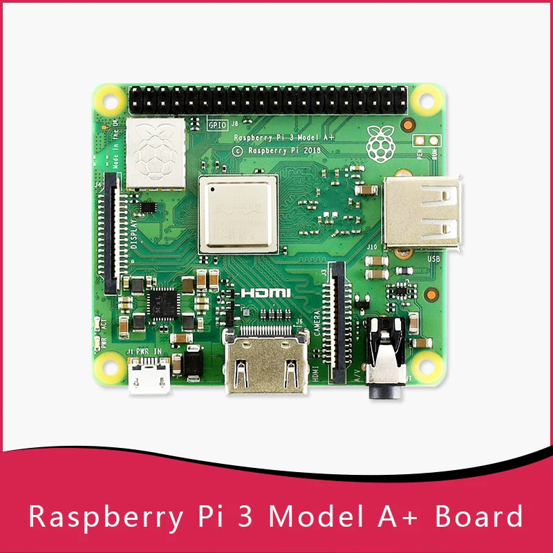 Custom New Raspberry Pi 3 Model A+ Plus 4-Core CPU BMC2837B0 512M RAM Pi 3A+ with WiFi and BT Manufacturer