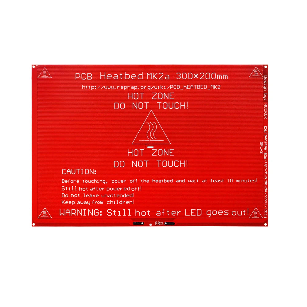 Custom MK3 heating more 220x220/300x200/310x310mm 12V/24V Upgraded Aluminum Heated Bed hotbed for 3d printer parts impressora Manufacturer