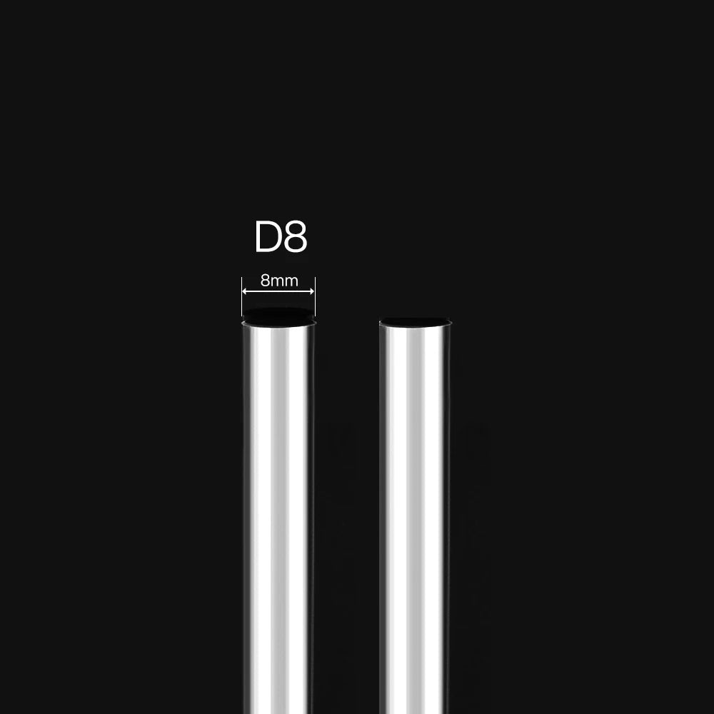 Custom Optical Axis 200 300 400 500 600 mm Smooth Rods 8mm Linear Shaft Rail 3D Printers Parts Chrome Plated Guide Slide Part Manufacturer