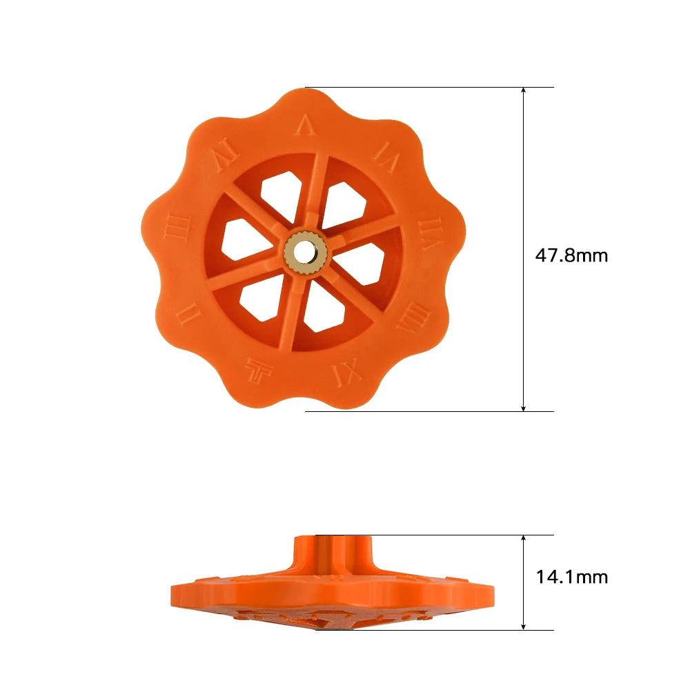 Custom Heated Bed Leveling Spring Nut Heat Bed M4/M5 Adjustment Nut For 3D Printer Ender 3/5 Pro CR10 MK3 MK2a Hotbed Manufacturer