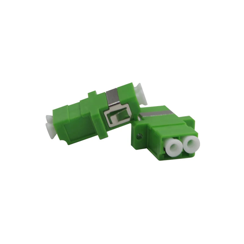 Custom 25PCS  APC Duplex single-mode Fiber optic Adapter Optical fiber coupler LC Fiber flange LC connector Manufacturer