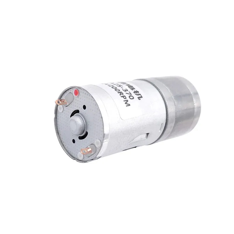 Custom JGA25-370 DC motor geared motor 6V 12V high torque electric gear motor 5/10/15/30/60/100/150/200/300/400/500/1000/1200rpm Manufacturer