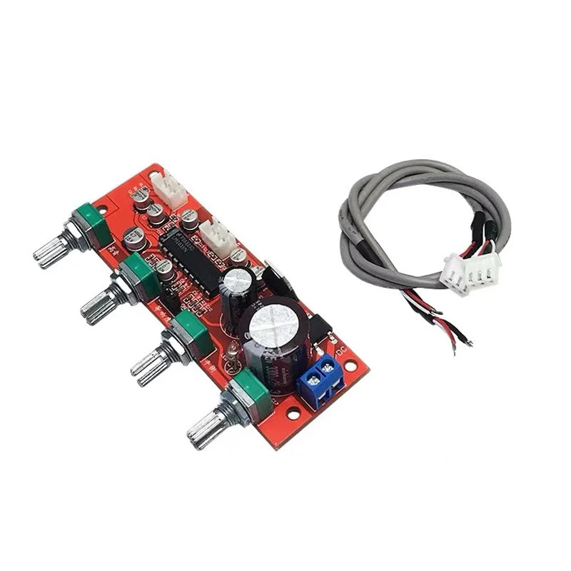 Custom LM1036 Tone Preamplifier Board Balance Equalizer Audio Preamp Tone Conrtol Pre amplifier board pcb assembly Manufacturer